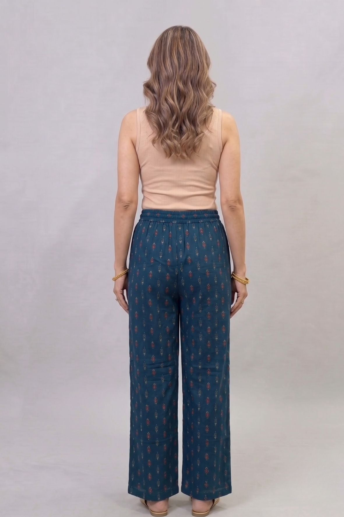 Indigo Printed Palazzo