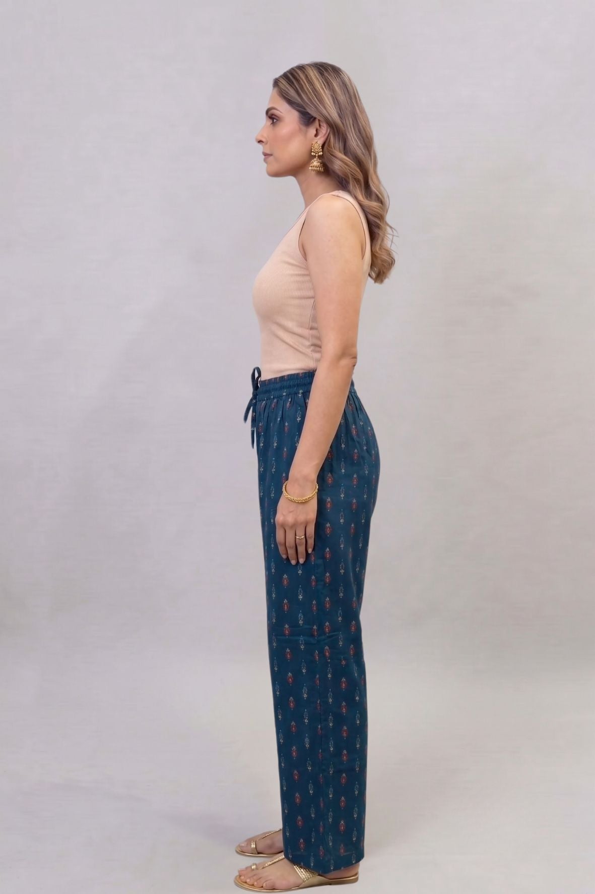Indigo Printed Palazzo