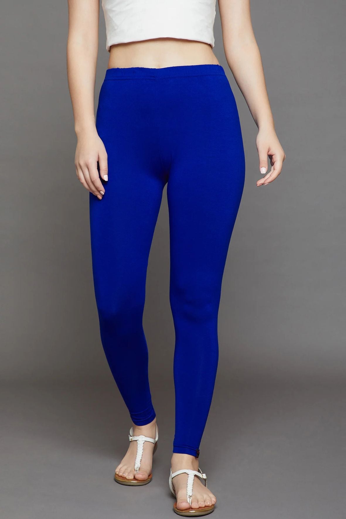 Royal Blue Viscose Chudidar Leggings