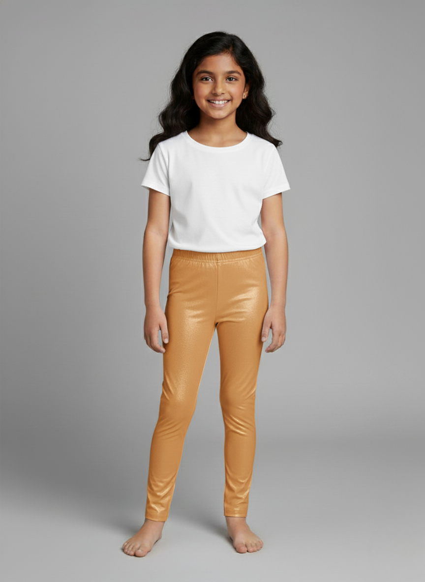 Gold Shimmer Leggings