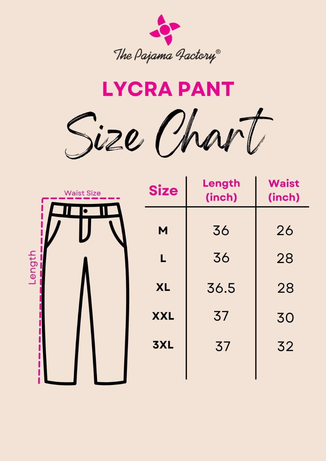 Pink Button Pant