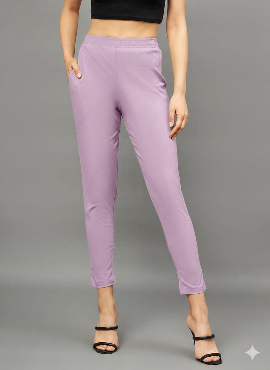 Black Colour Straight Pant (Copy)