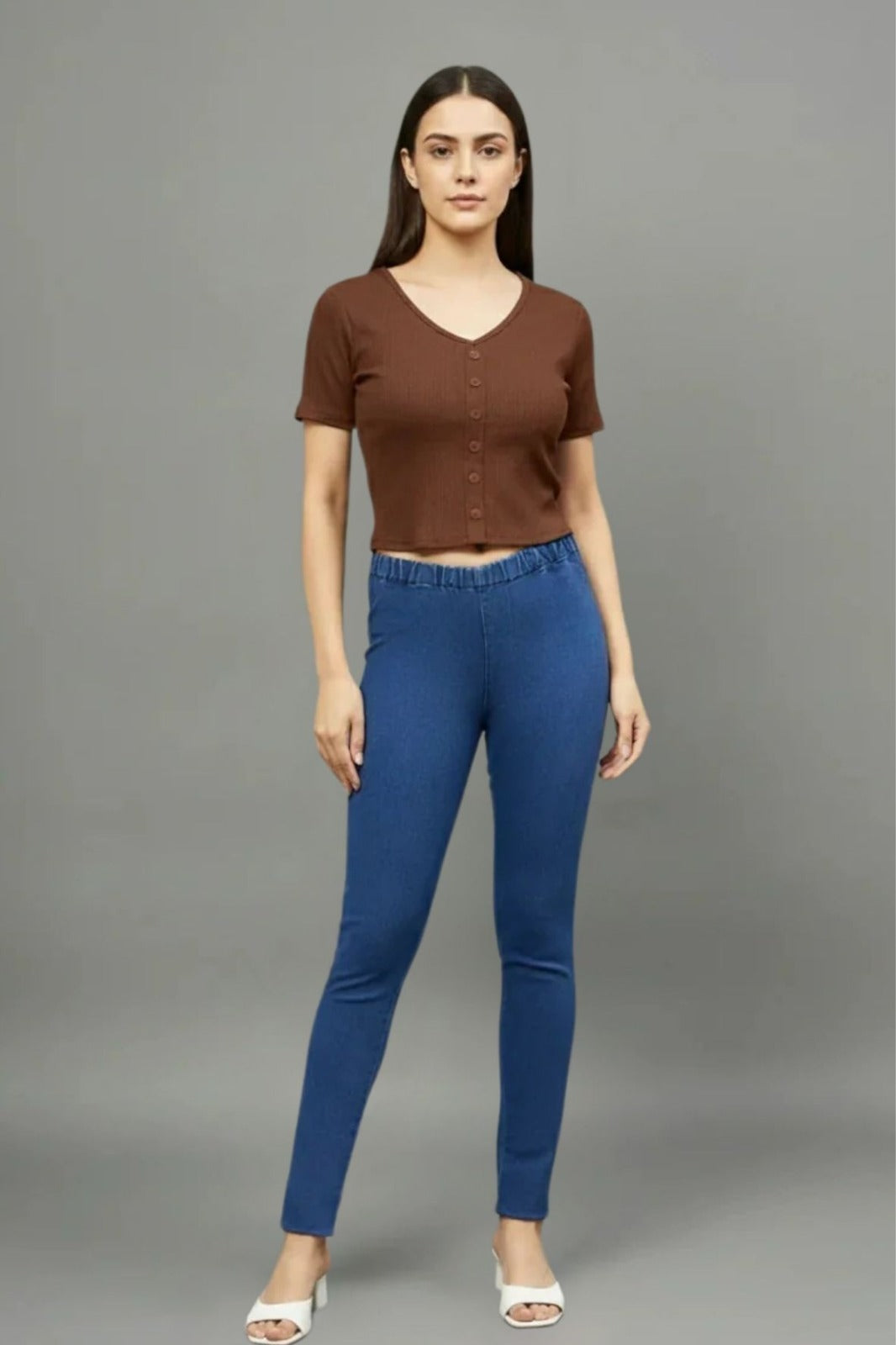 Brown Women’s Croptop
