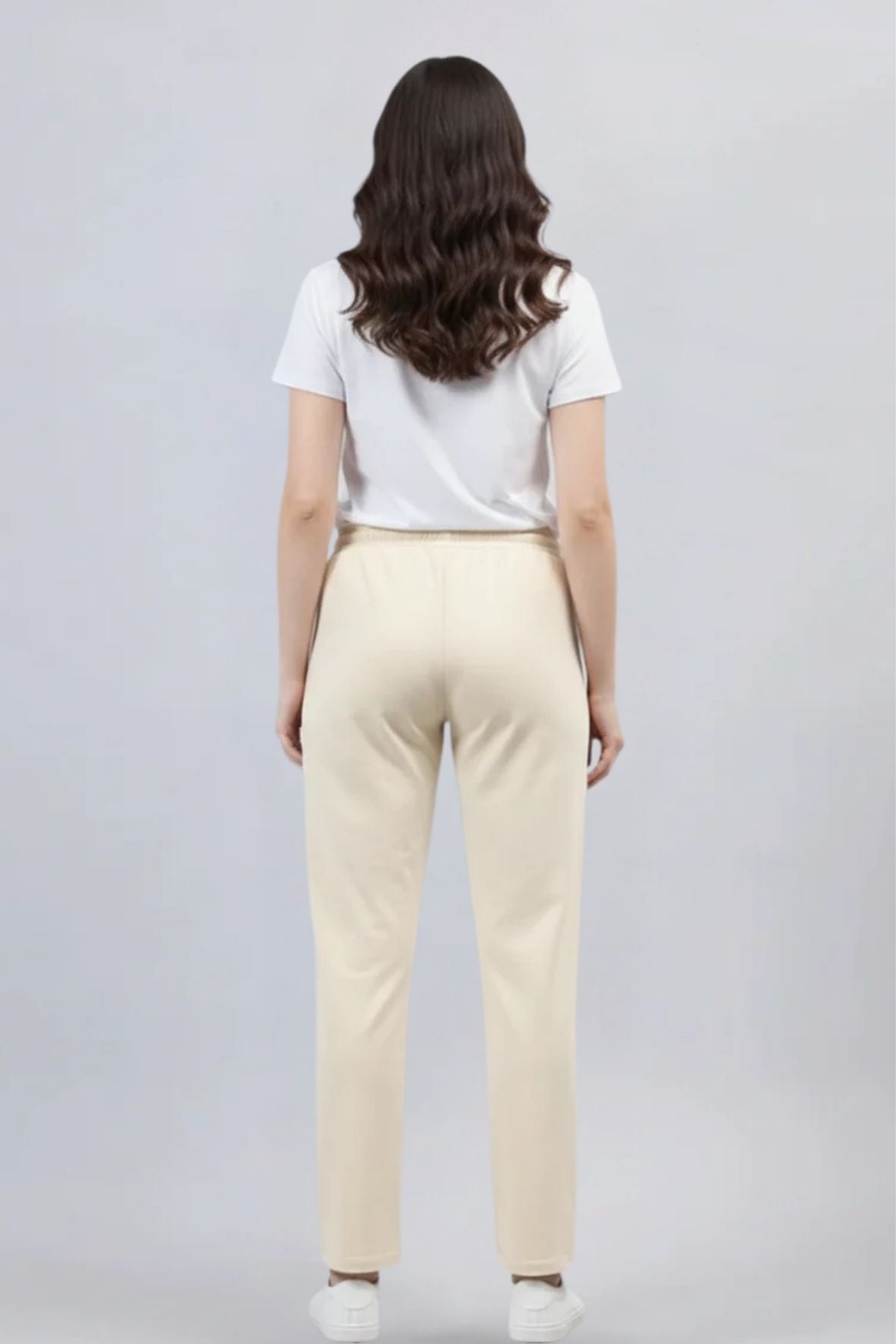 Cream Joggers