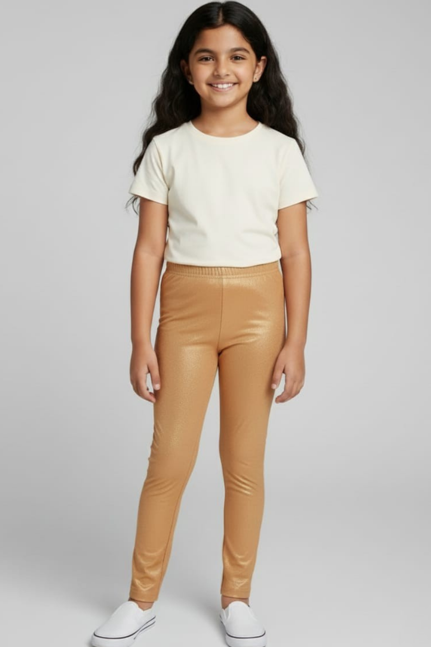Gold Shimmer Leggings
