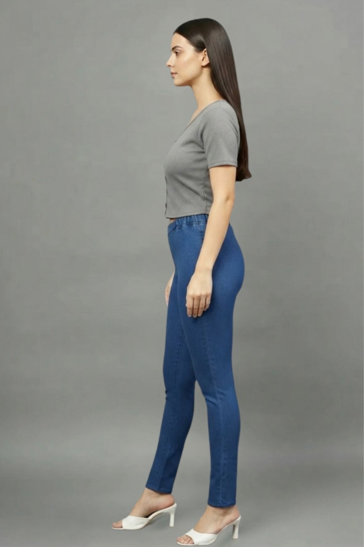 Grey Women’s Croptop