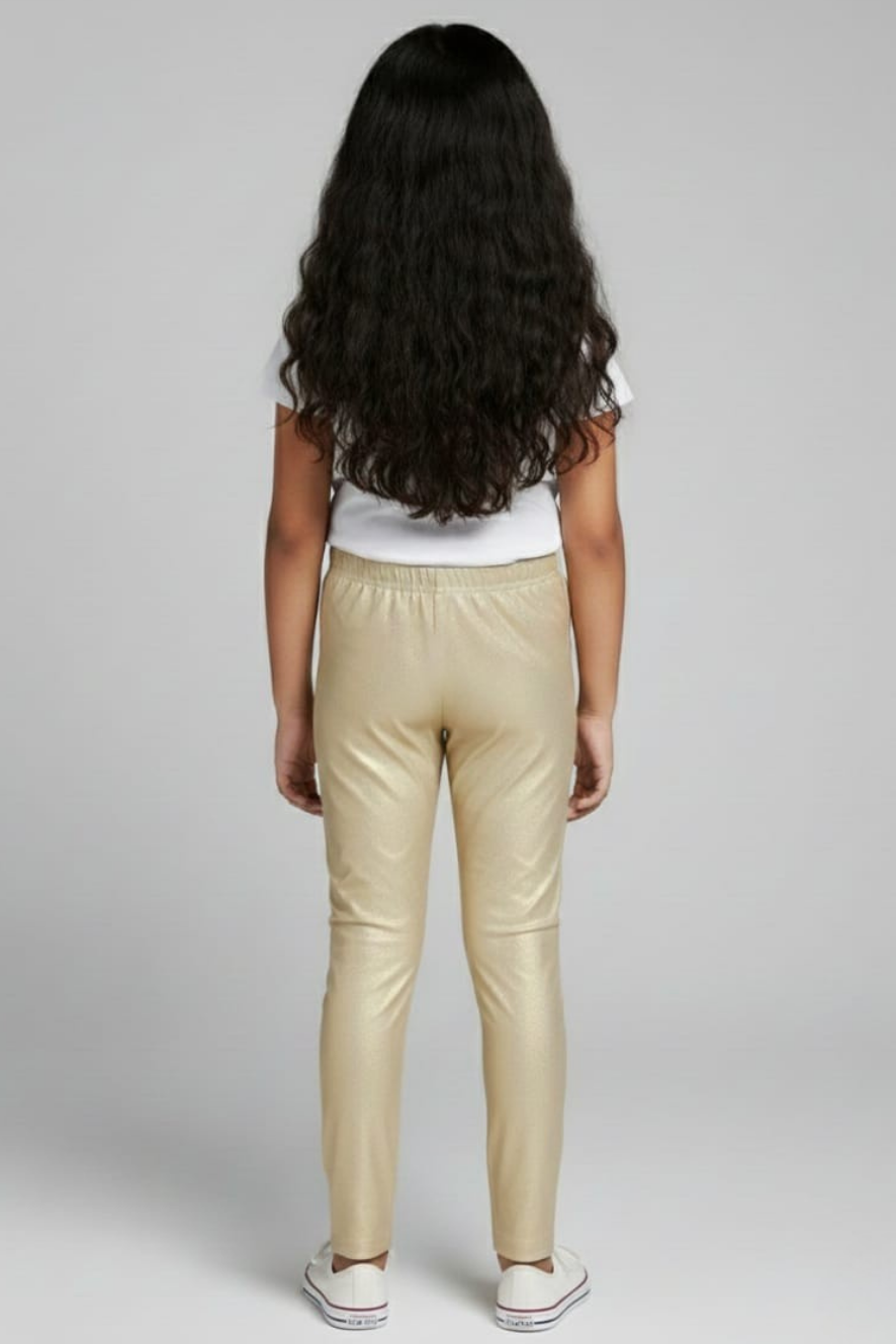Light Gold Shimmer Leggings