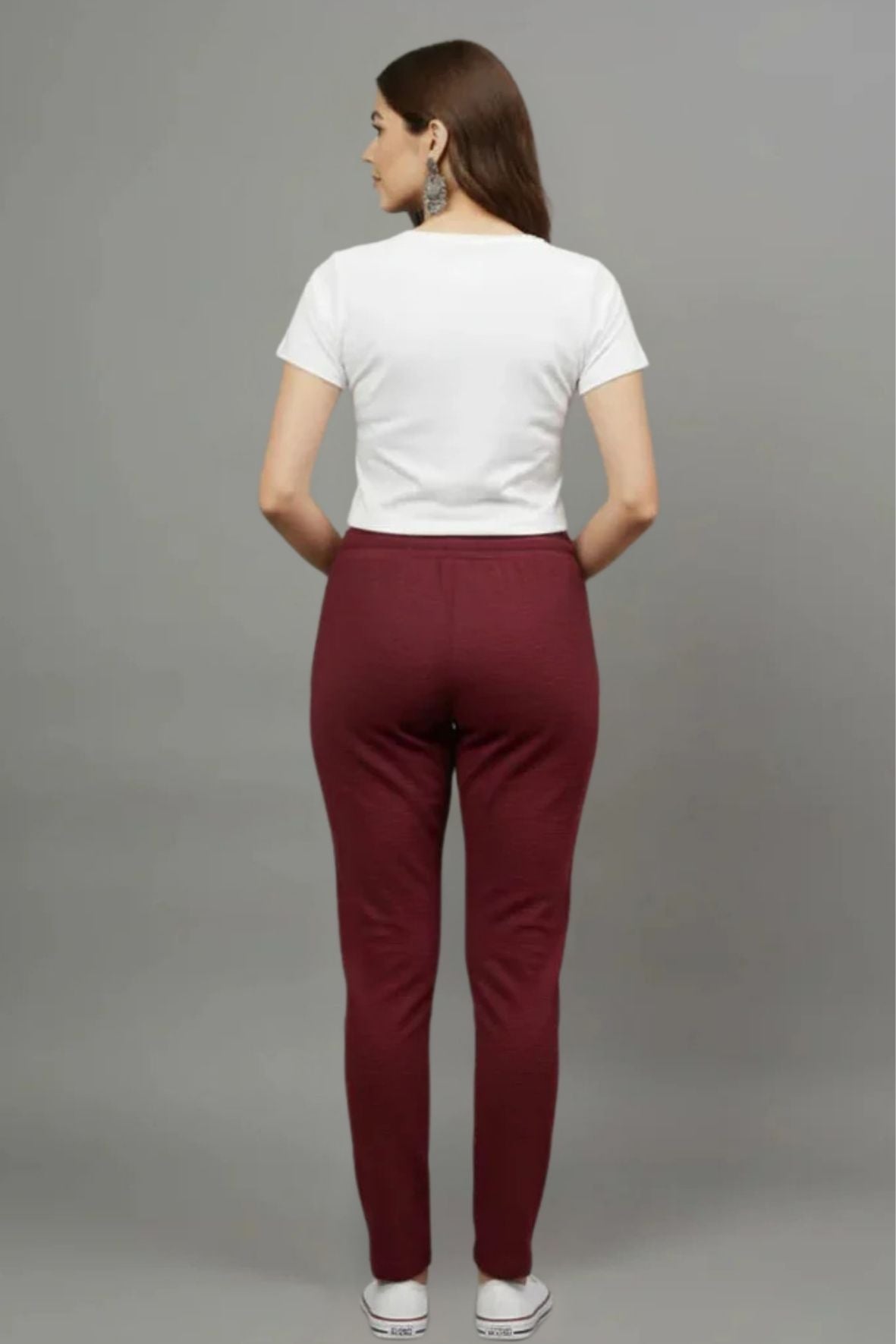 Maroon Women's Fukuro Pants