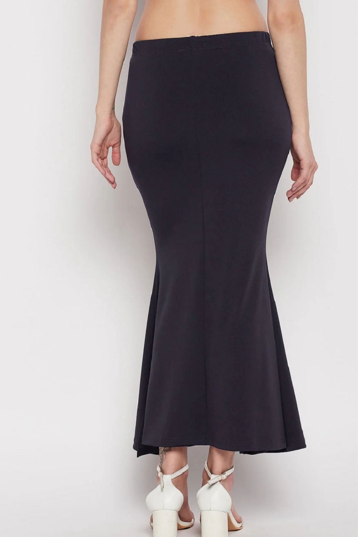 Navy Blue Petticoat Saree Shapewear Inskirt