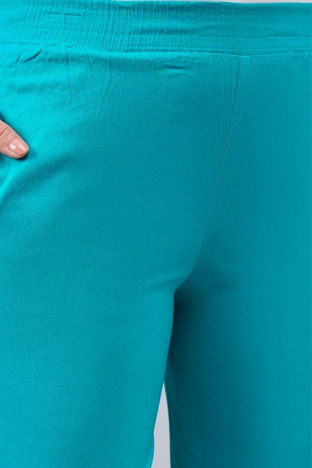 Rama Green Regular Fit Potli Pants