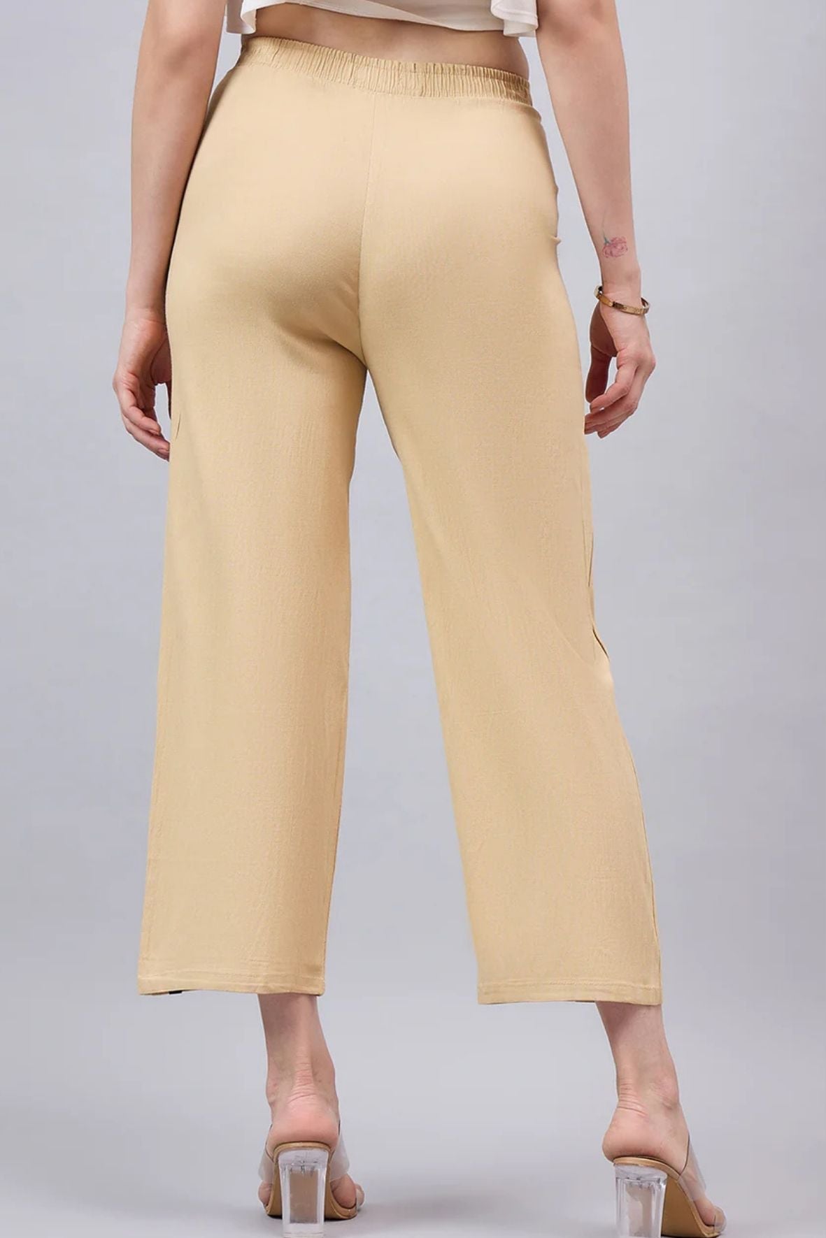 Skin Bell Bottom Pants