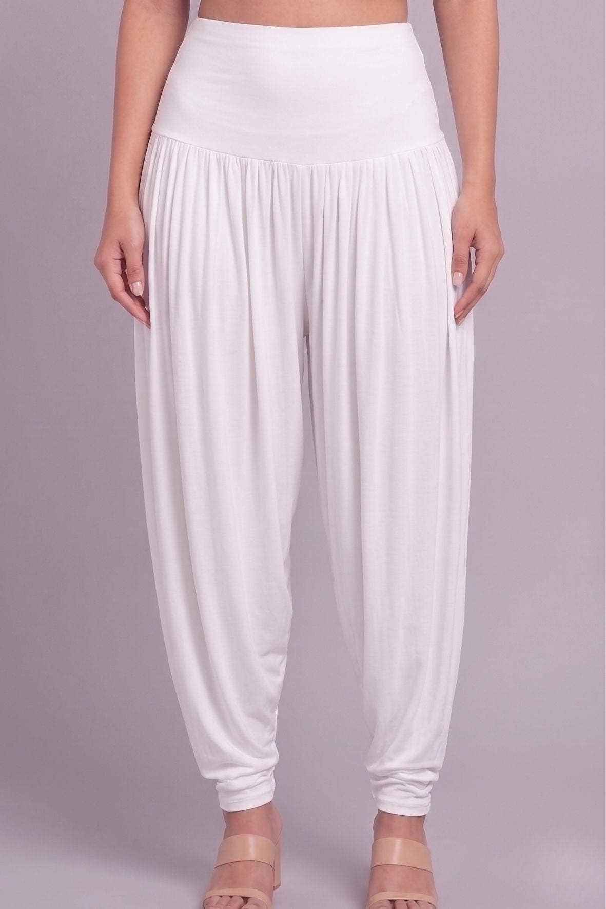 White Viscose Plain Dhoti
