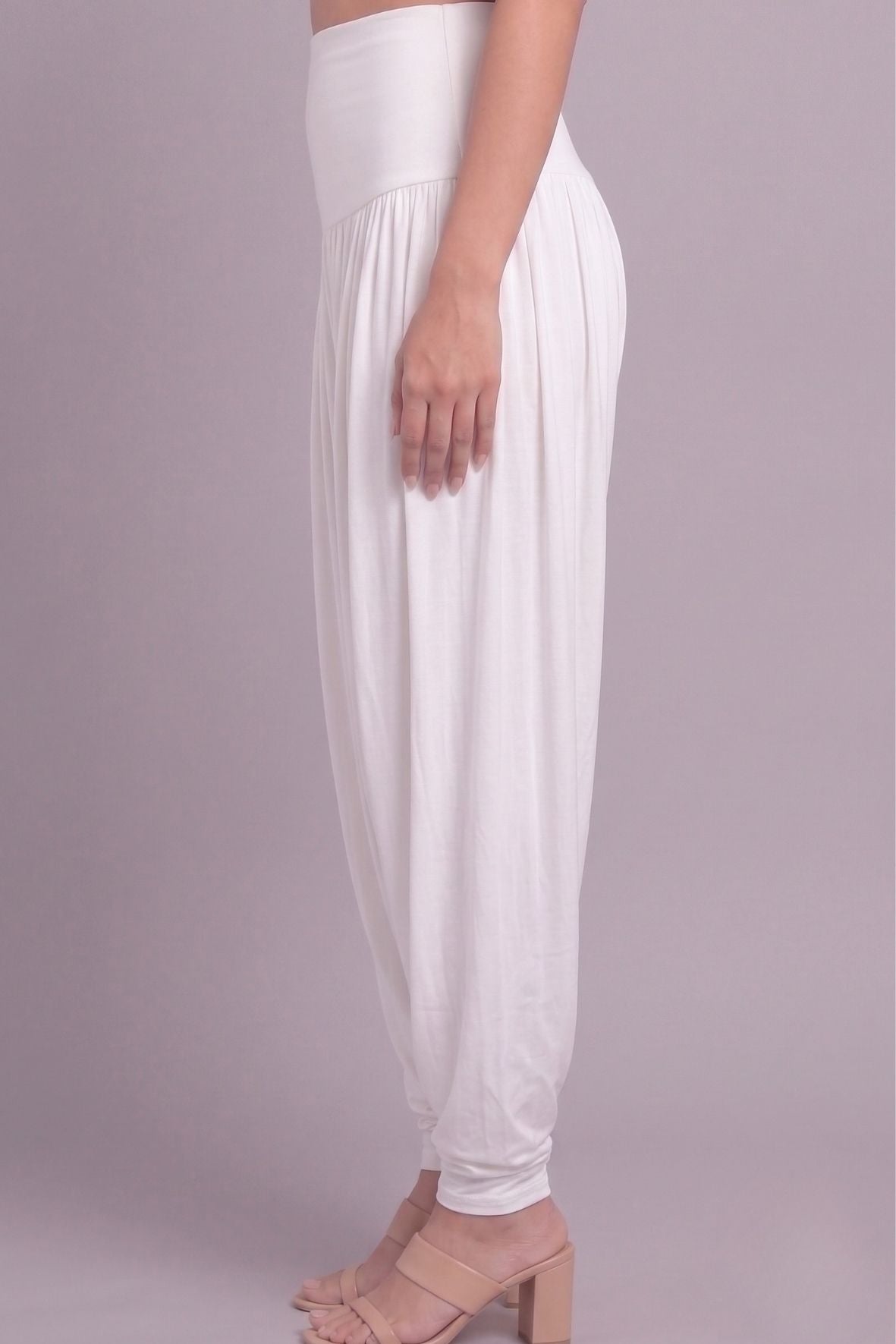 White Viscose Plain Dhoti
