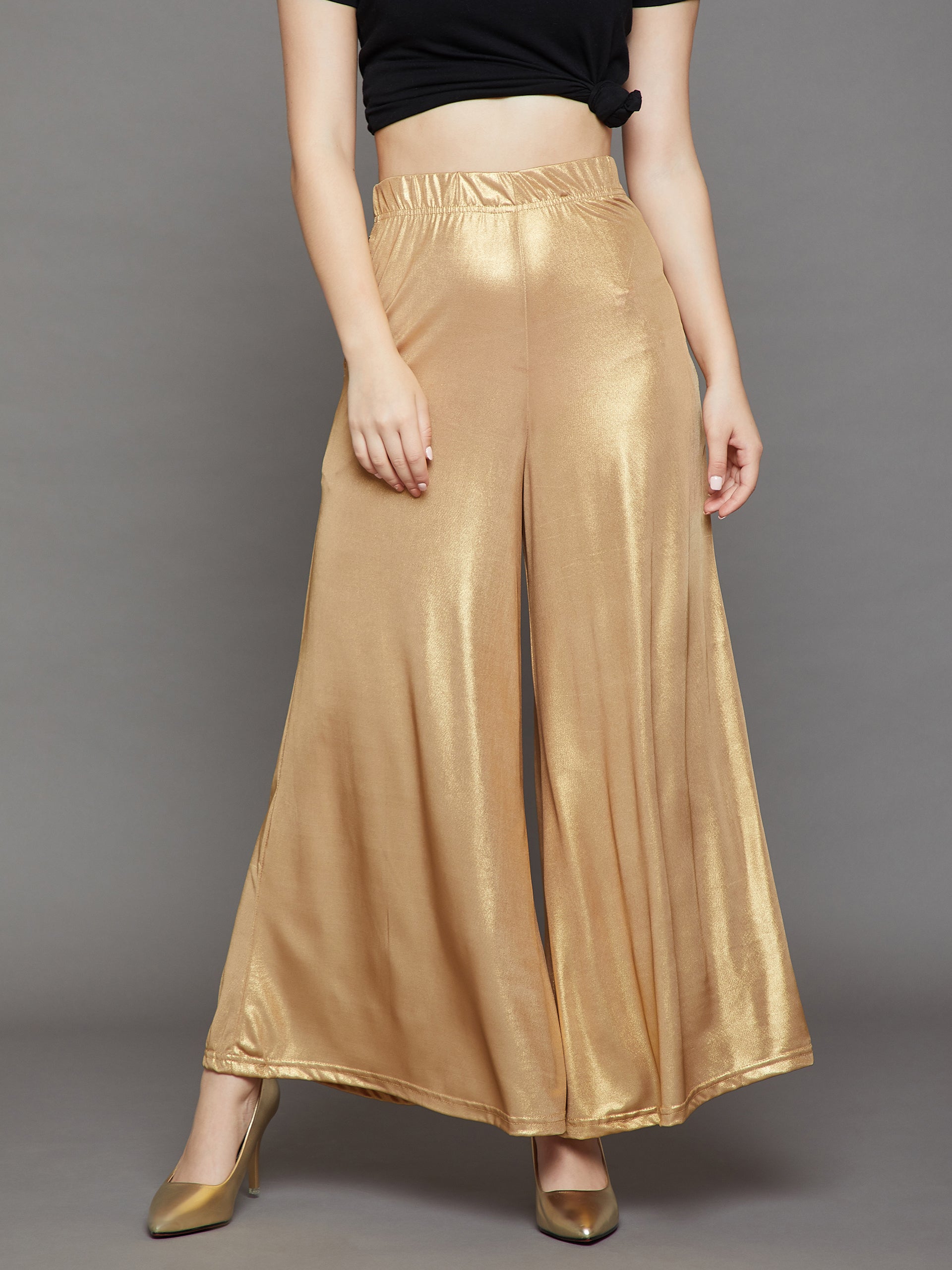 Gold Shimmer Palazzo