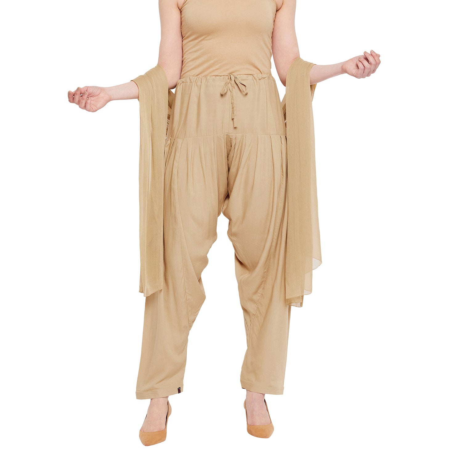 Skin Rayon Plain Patiala(No Duppatta)