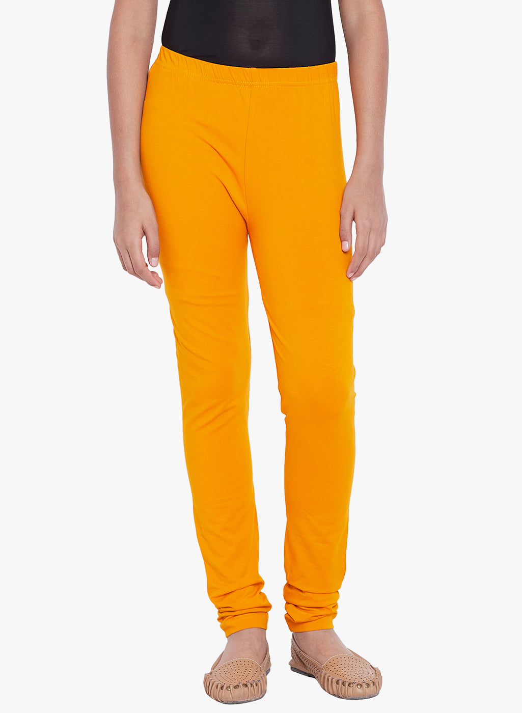 Mango Yellow Colour Leggings