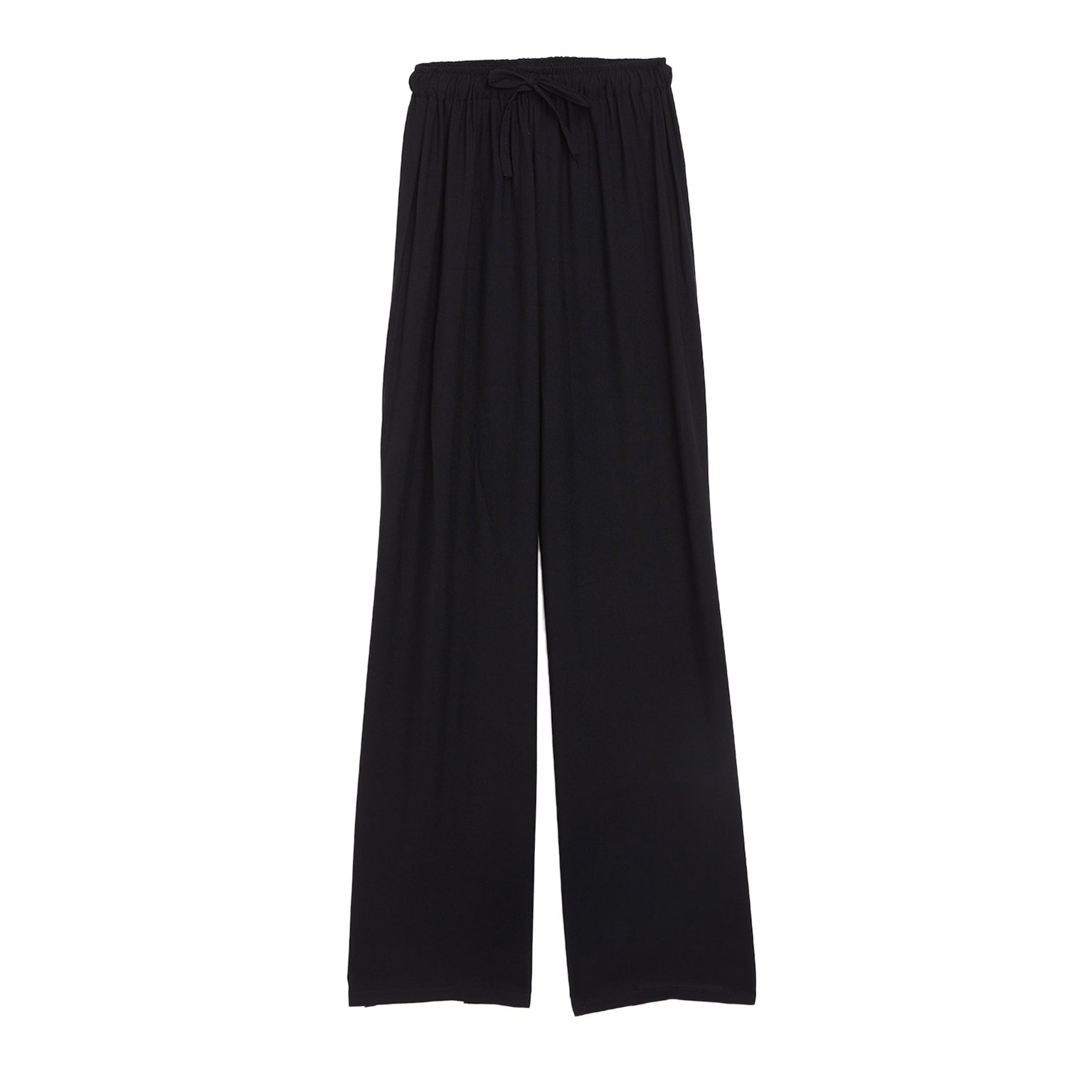 Kids Black Rayon Palazzo