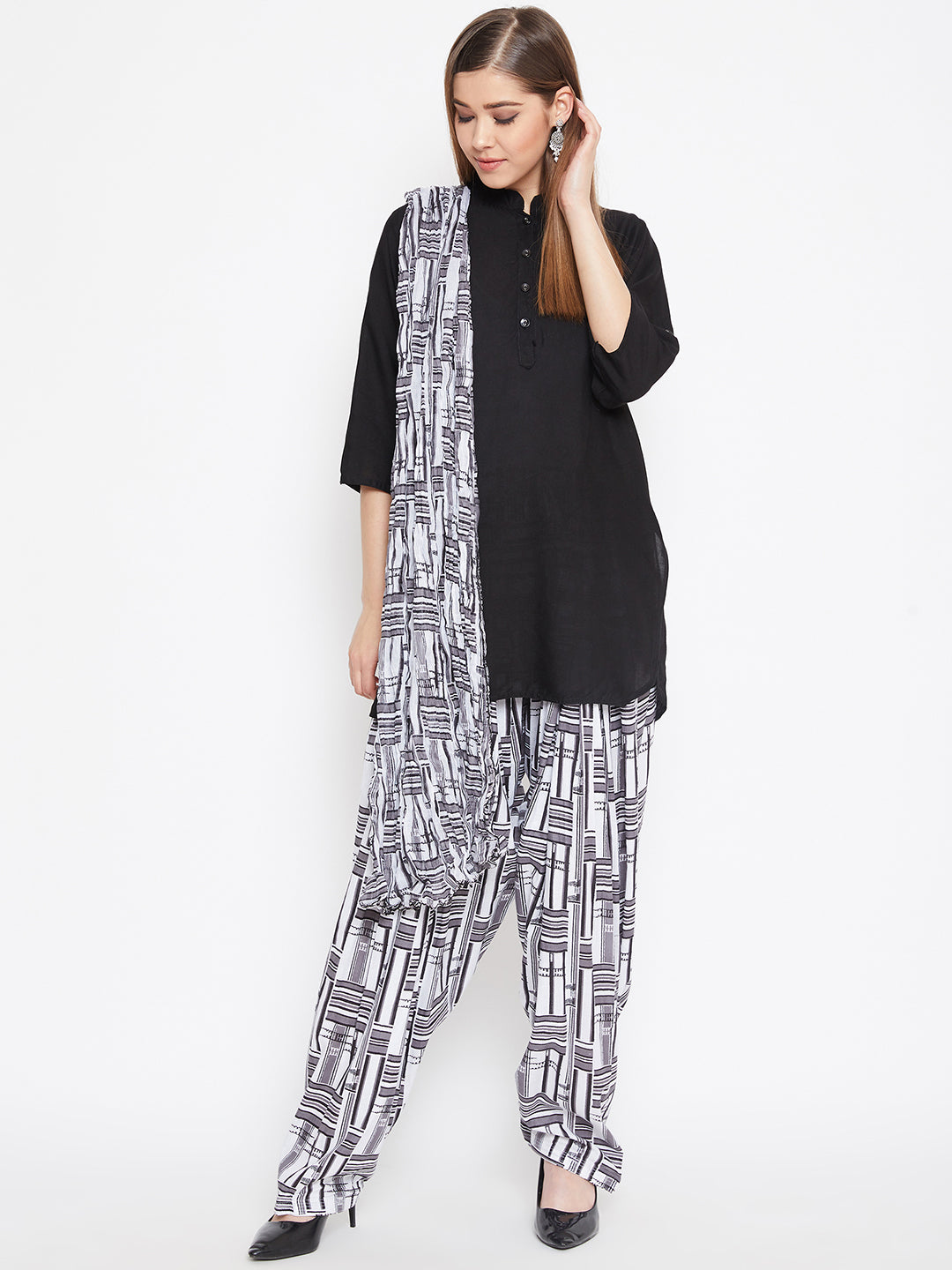 Cotton Patiala with Dupatta