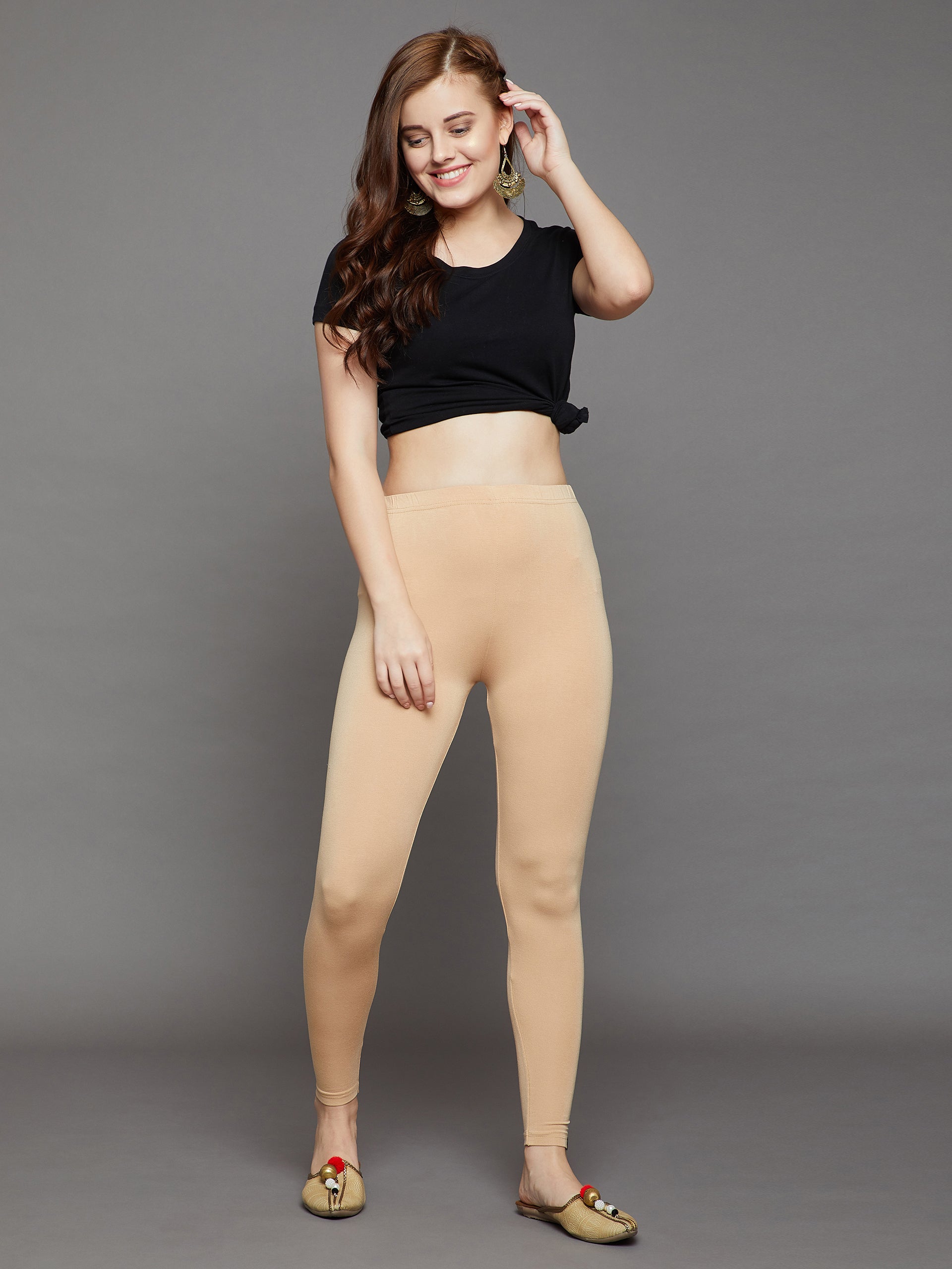 Skin Viscose Ankle Legging