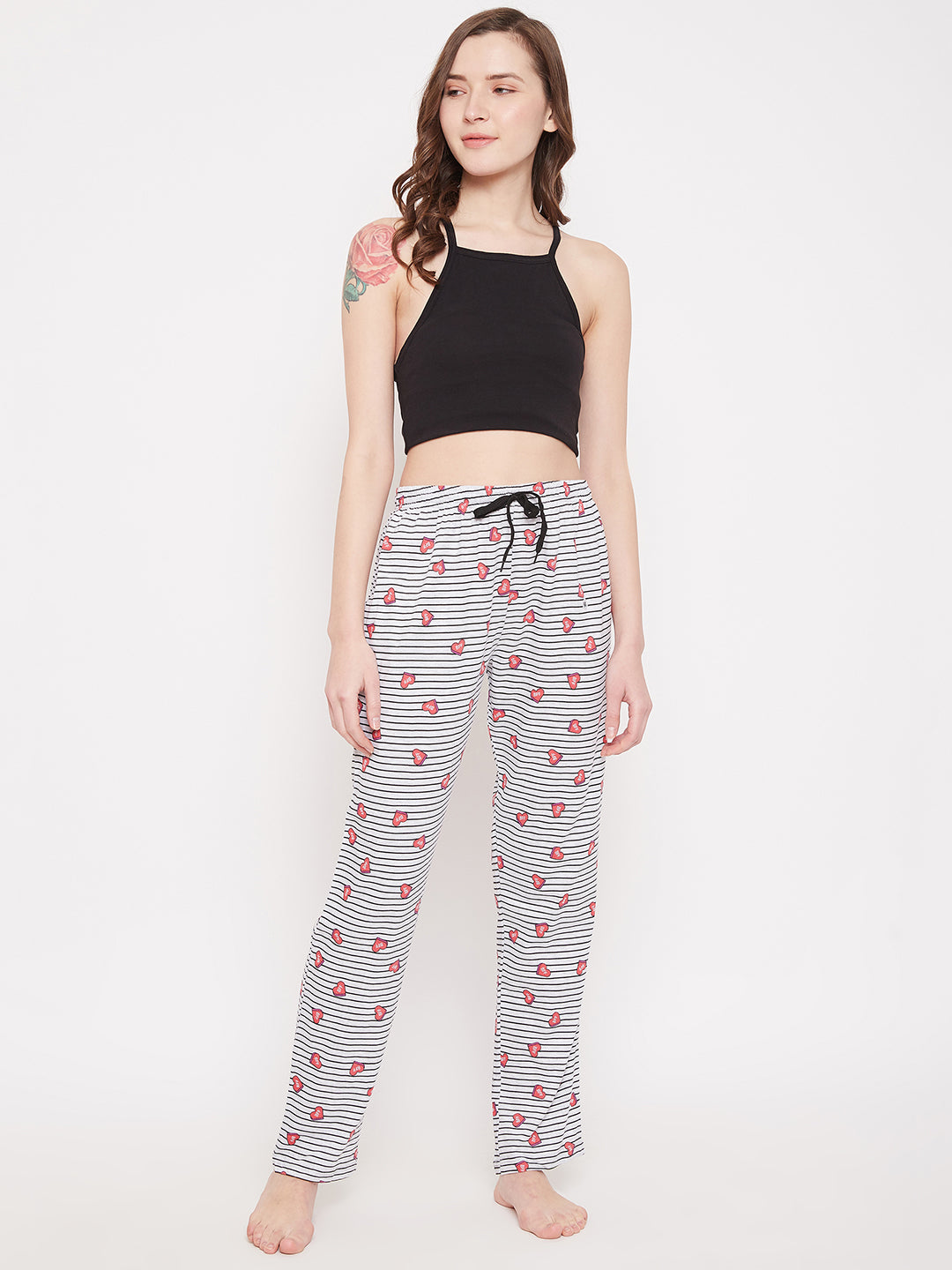 Women's BFF Printed Pyjama