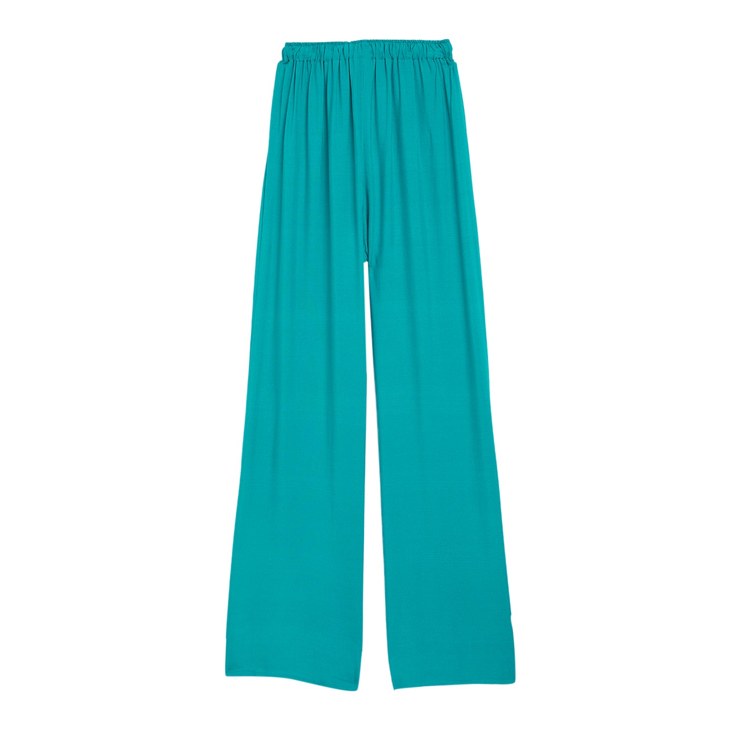 Kids Turquoise Rayon Palazzo