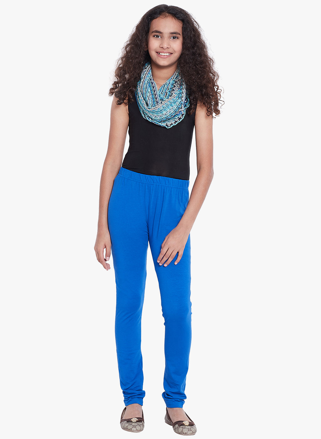Royal Blue Colour Leggings 15-16Y