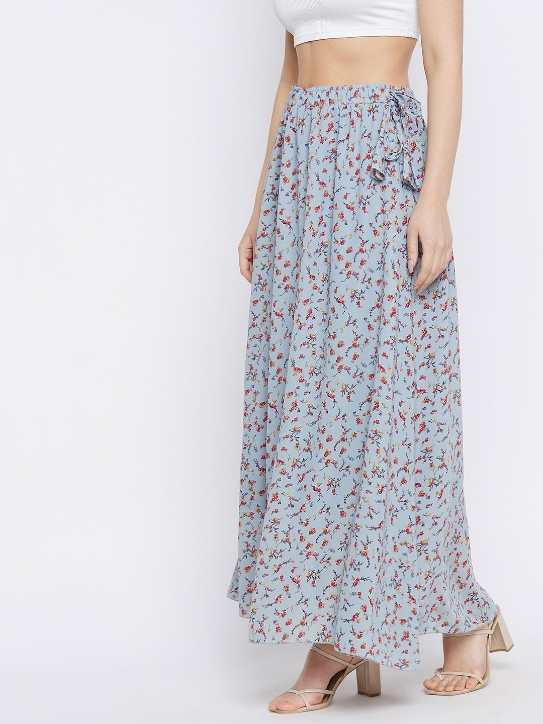 Blossom Flowers Seamless Skirt