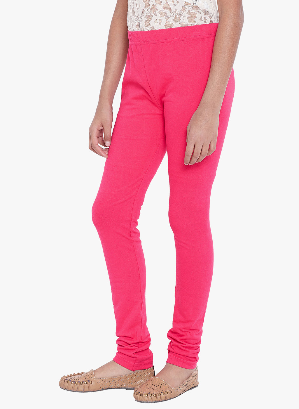 Pink Colour Leggings