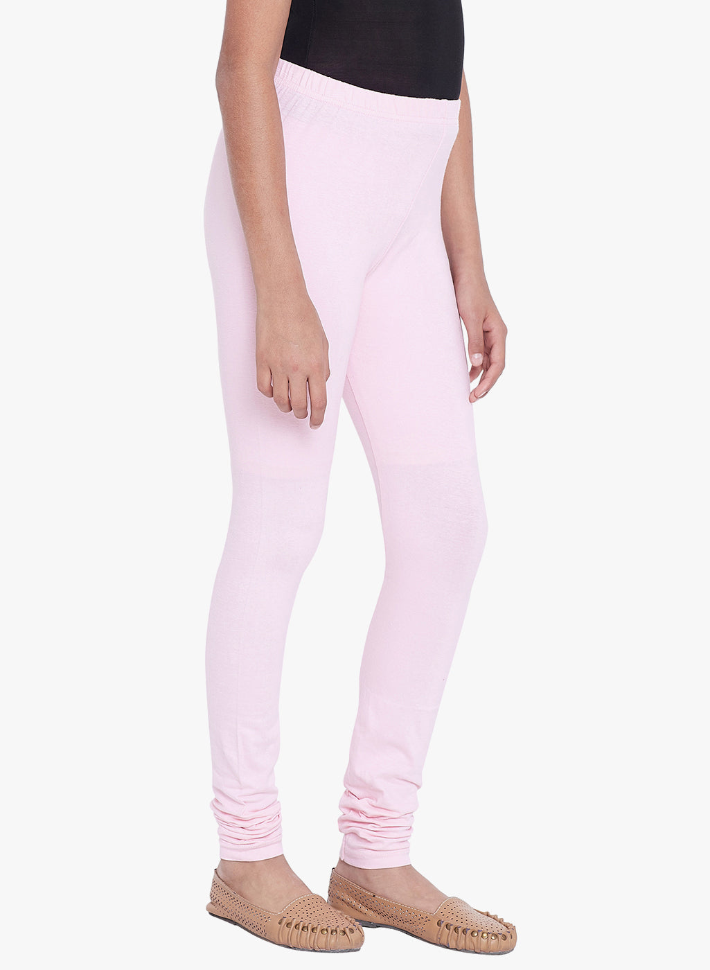 Baby Pink Colour Leggings