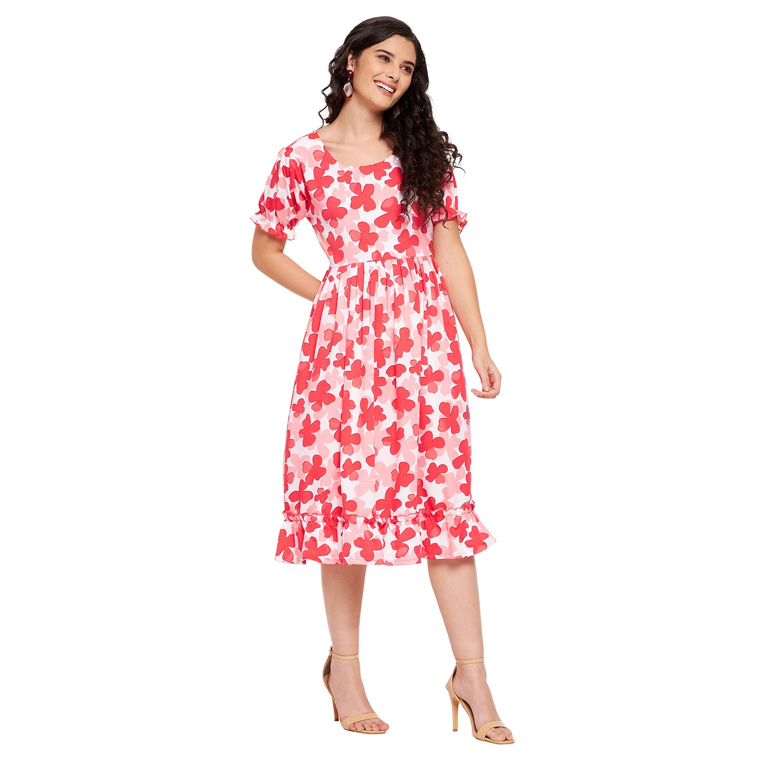 Four-Leaf Clover Frilly Dress