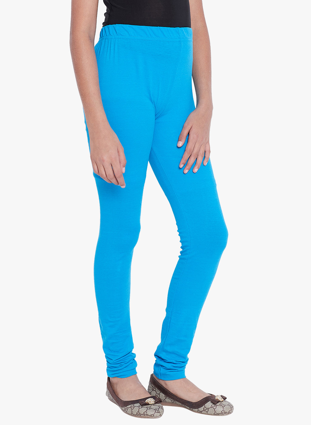 Sky Blue Colour Leggings