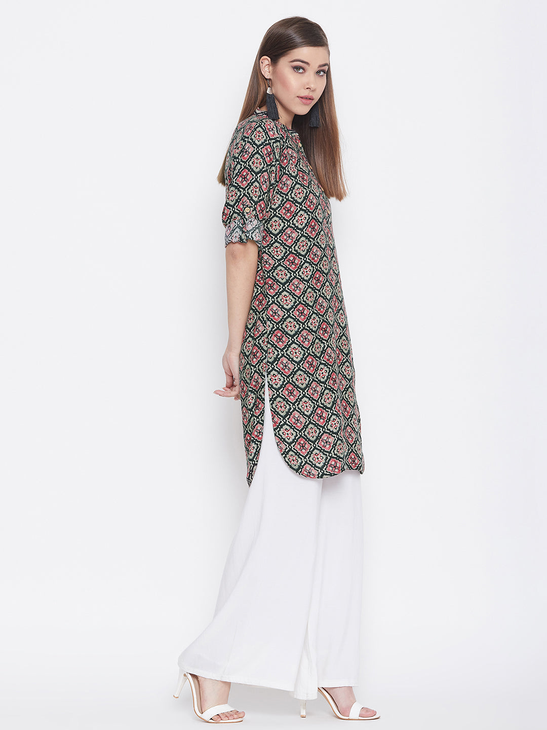 Batik Multicolor Printed Kurti
