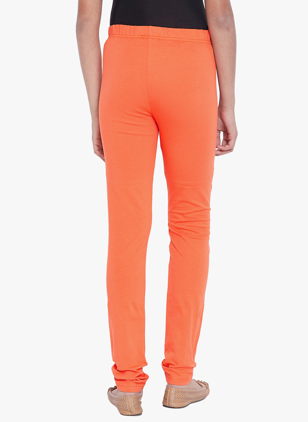 Orange Colour Leggings