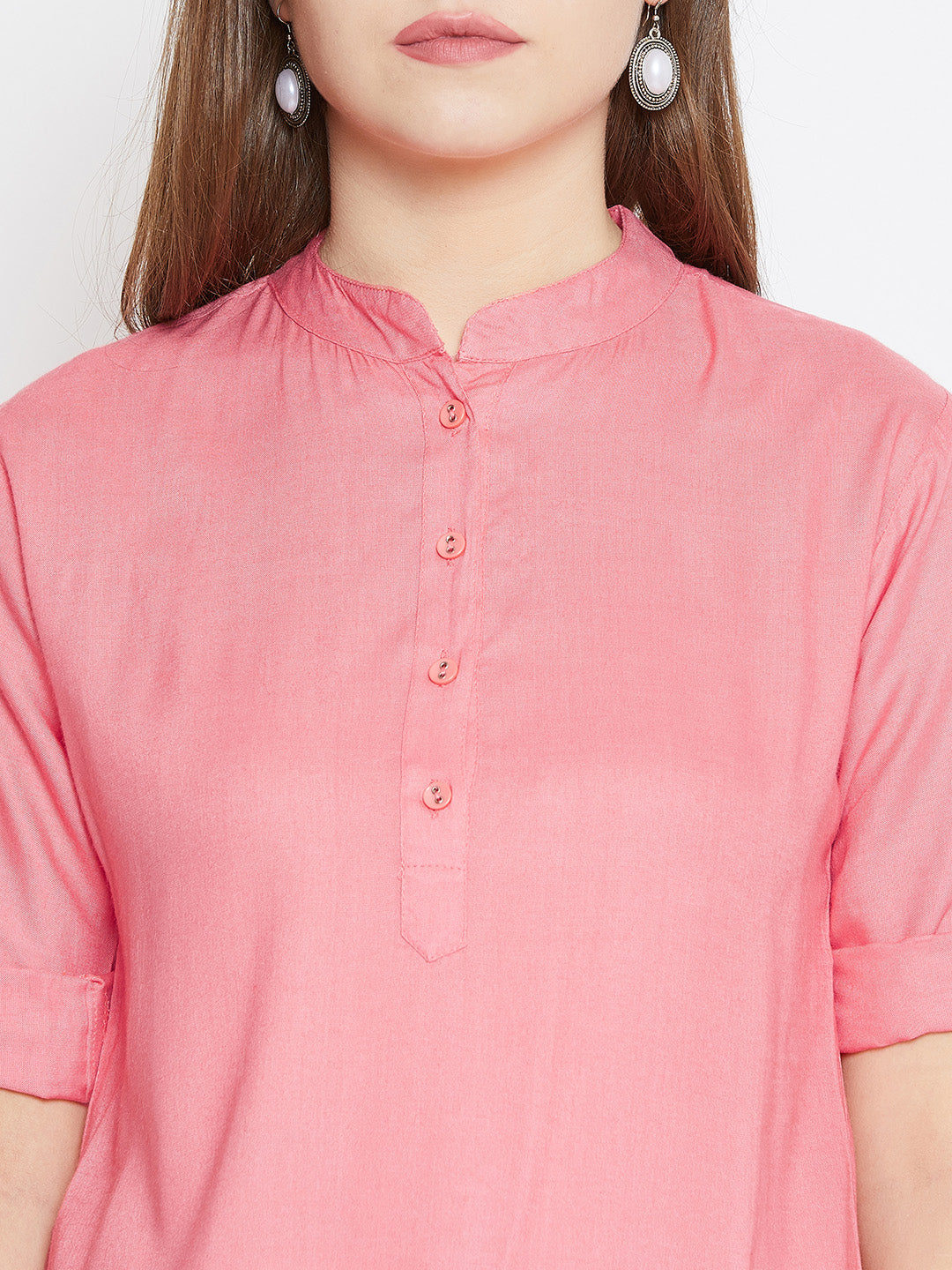 Floral Patiala with Peach Kurti Set