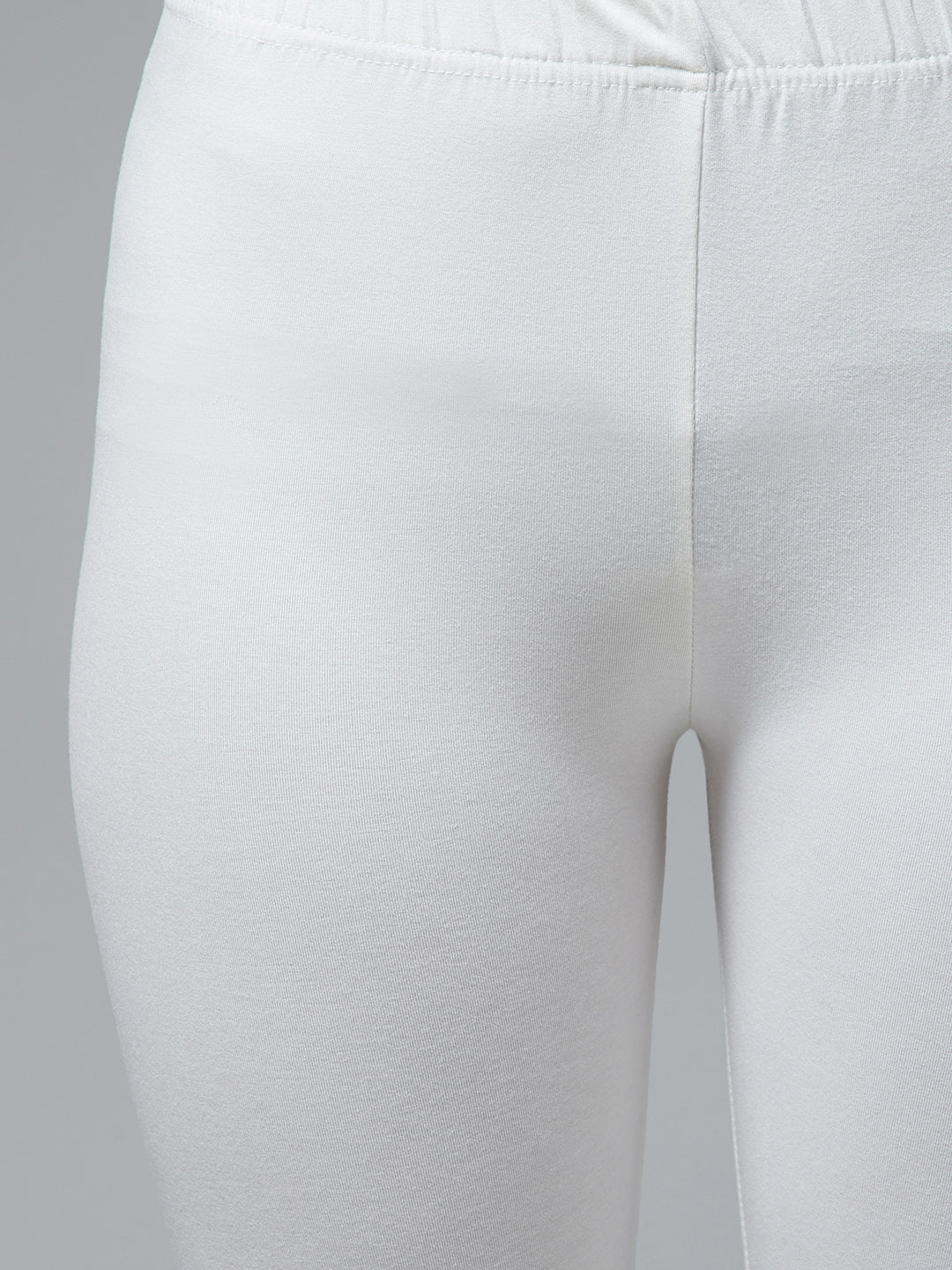 White Viscose Ankle Legging