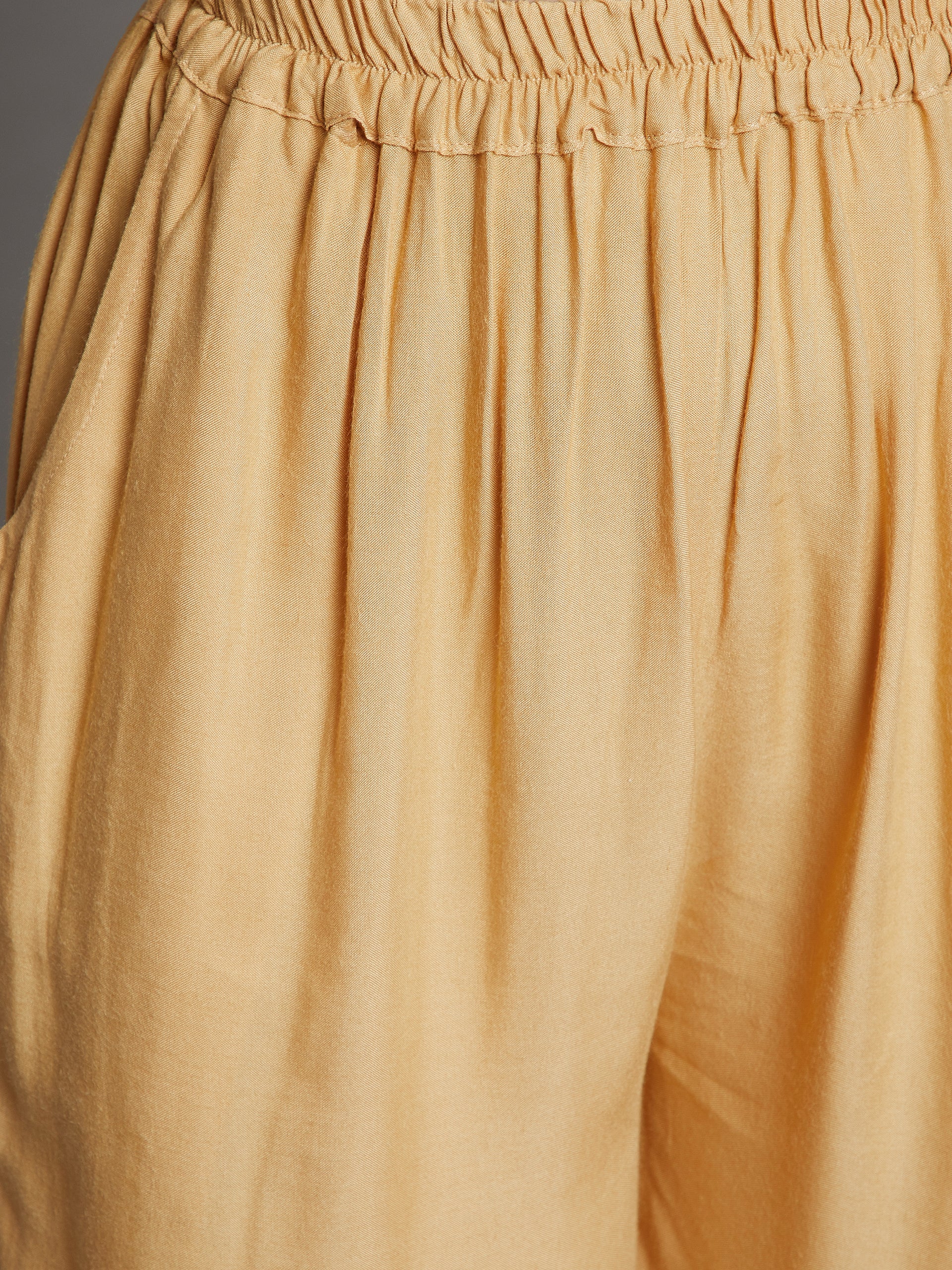 Skin Plain Rayon Palazzo