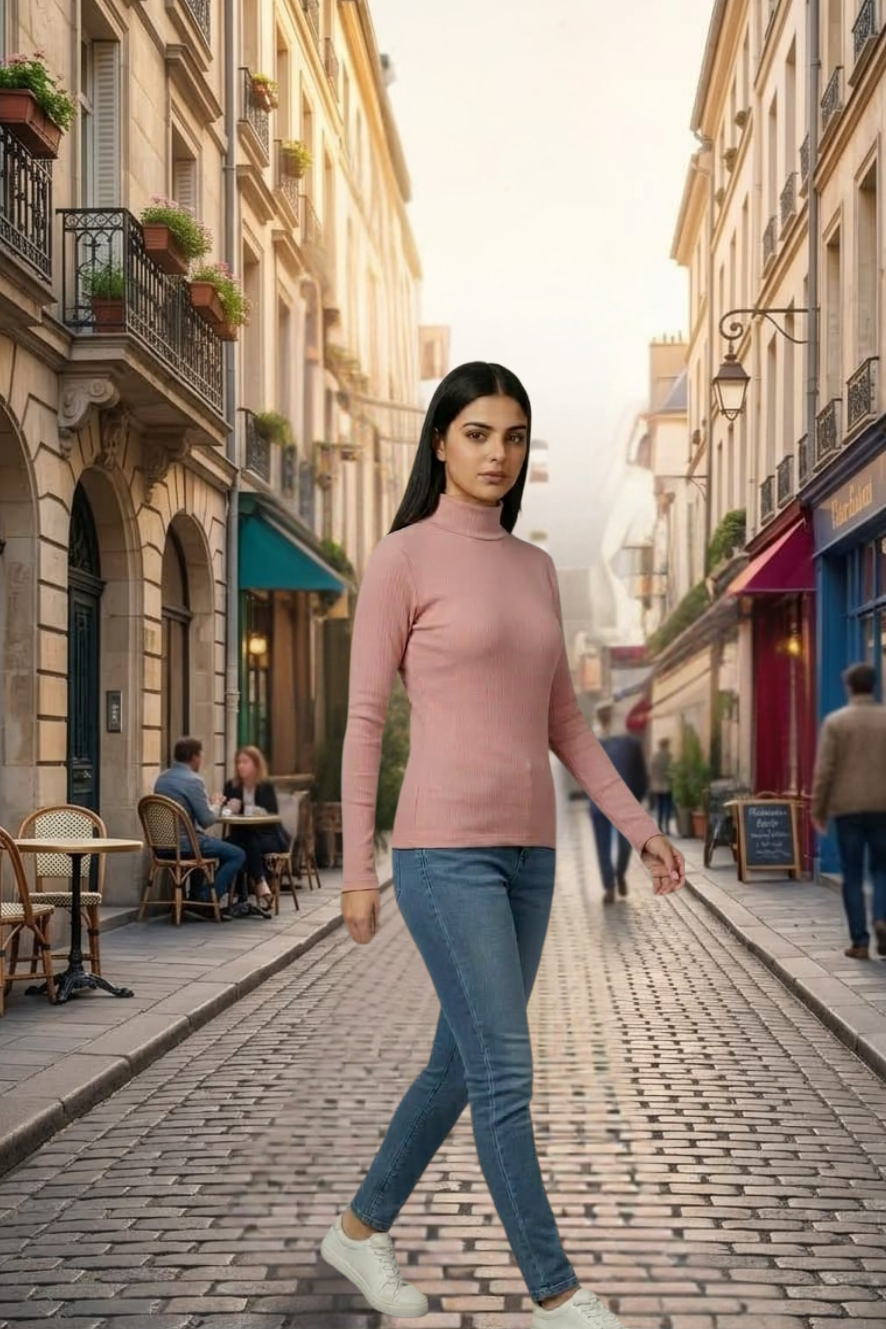 Hi-Neck Croptop