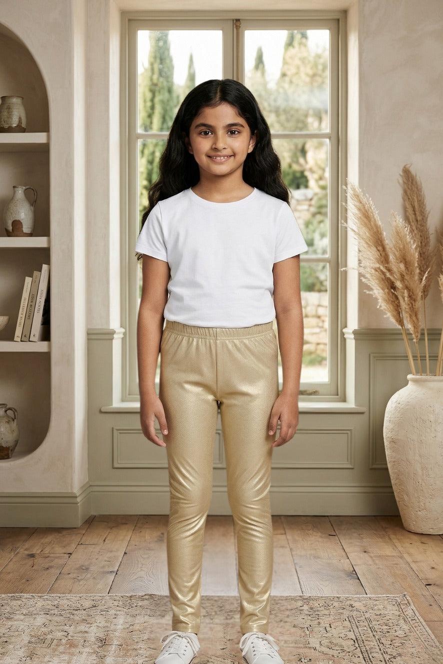 Shimmer Leggings For Kids