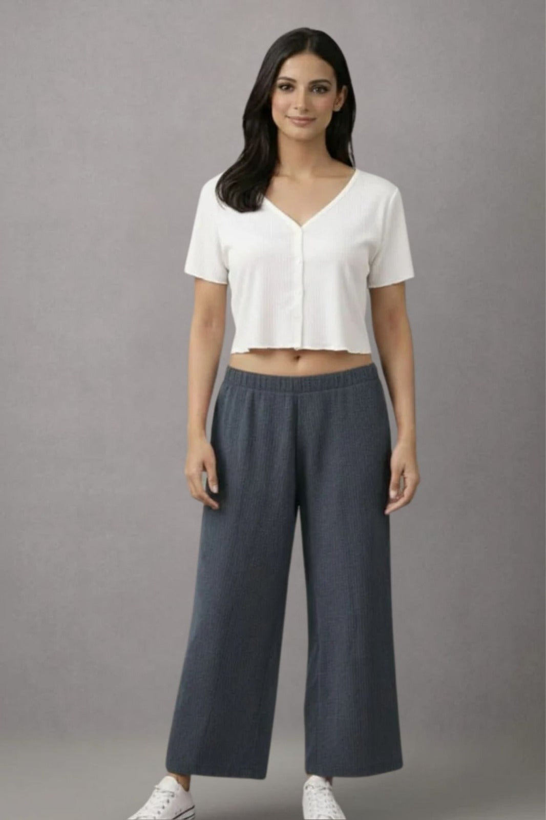 Fawn Zara Rib Palazzo