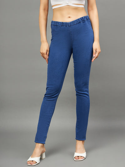 Dark Blue Jegging