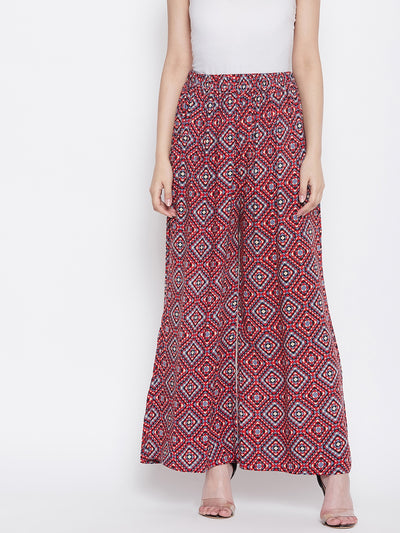 Geometric Printed Palazzo