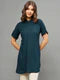 White Solid Coloured Short Kurti - 32" Length