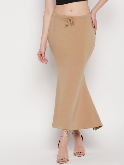 Gold Petticoat Saree Shapewear Inskirt 2XL