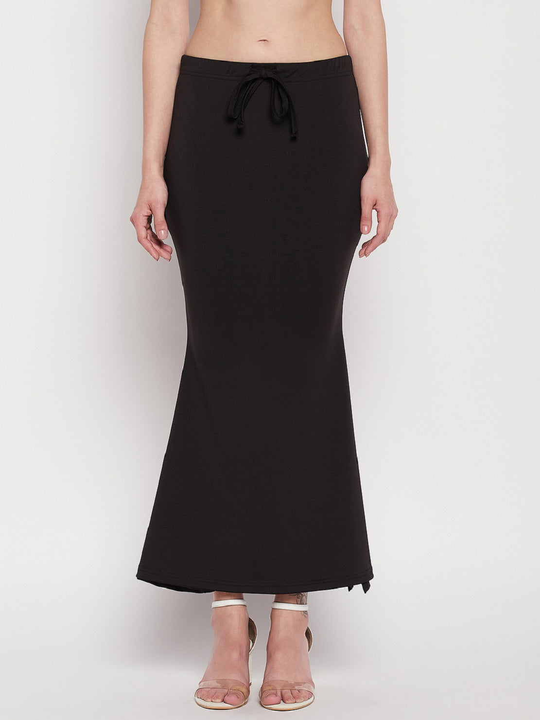 Black Petticoat Saree Shapewear Inskirt 2XL