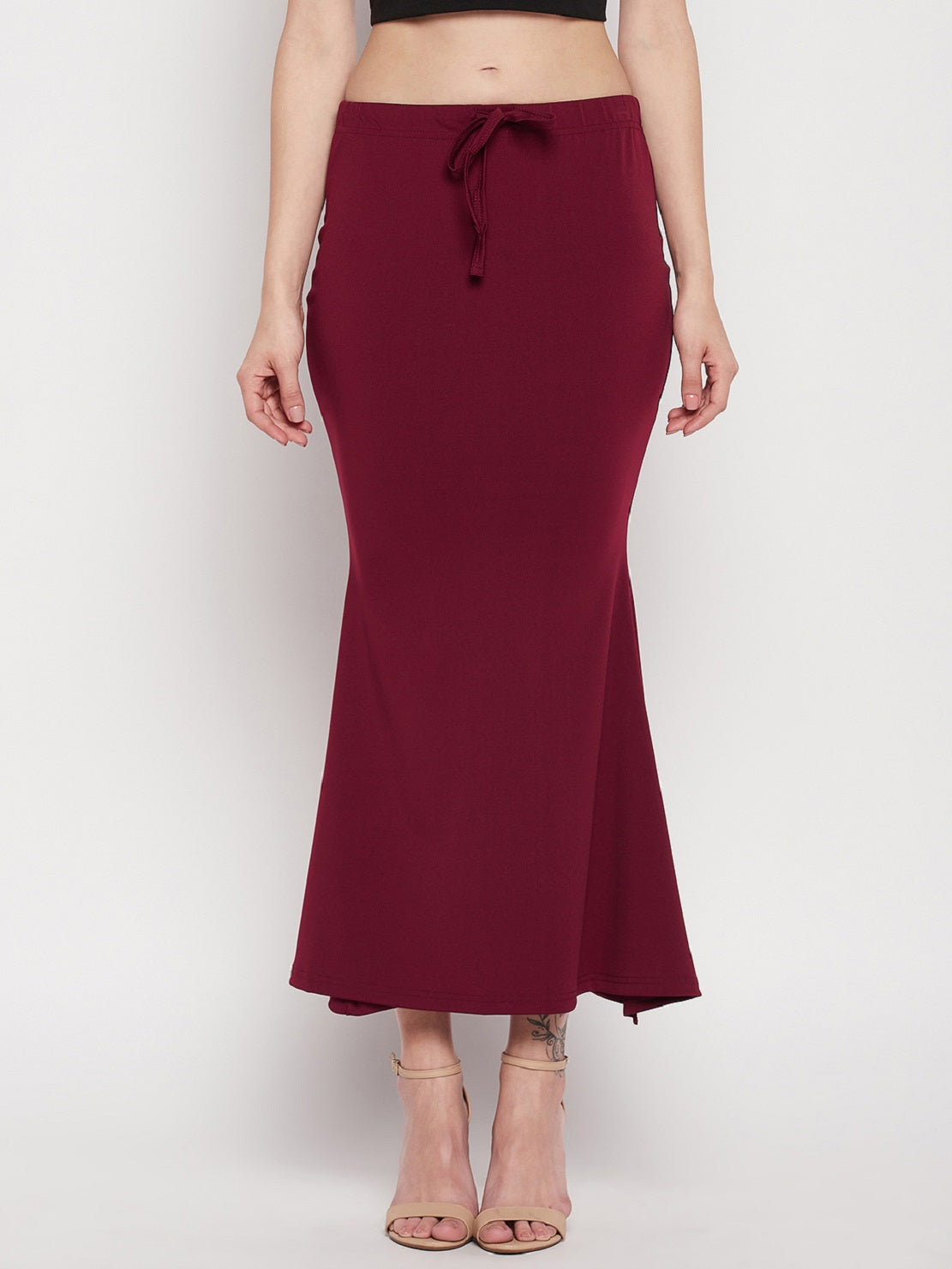 Red Petticoat Saree Shapewear Inskirt