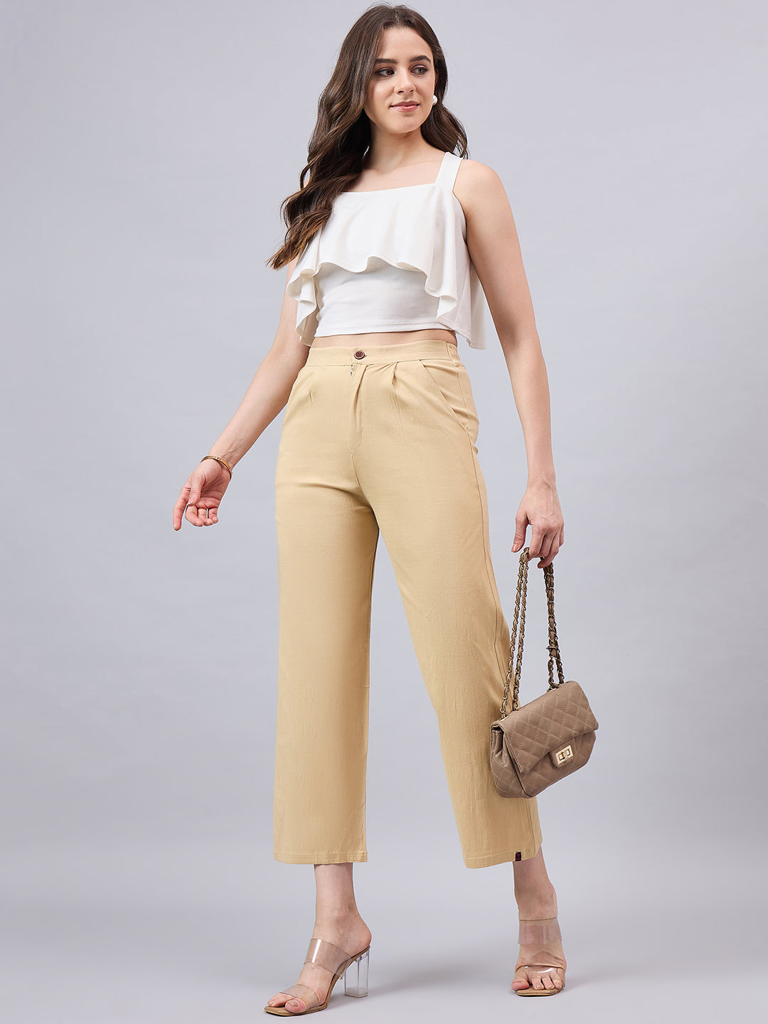 Skin Bell Bottom Pants