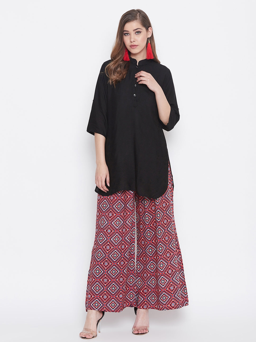 Geometric Printed Palazzo