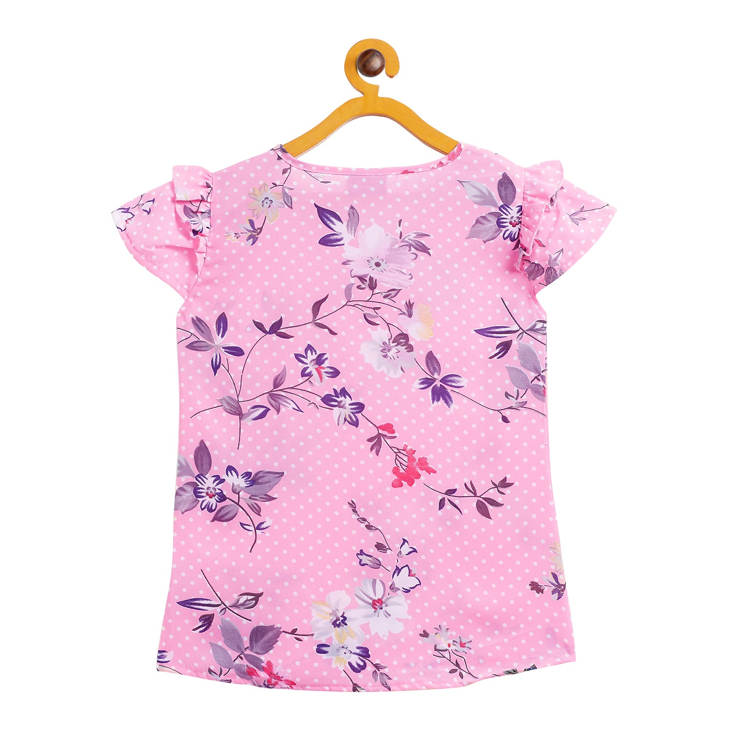 Kids Top Floral print pattern - Pink