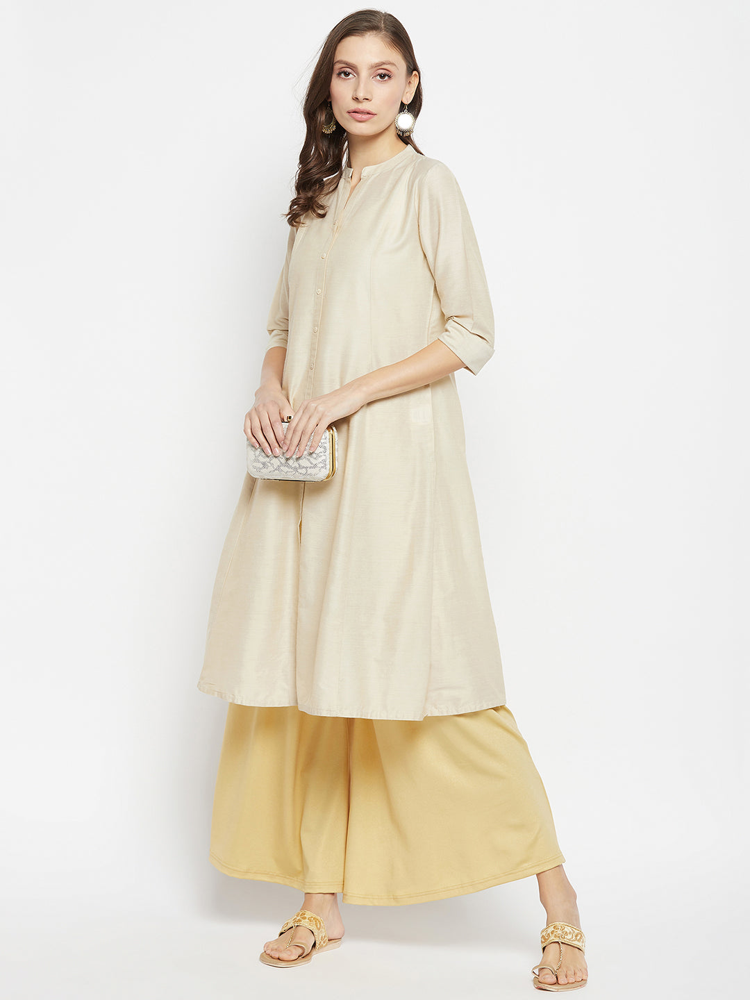 Medium Gold Shimmer Palazzo