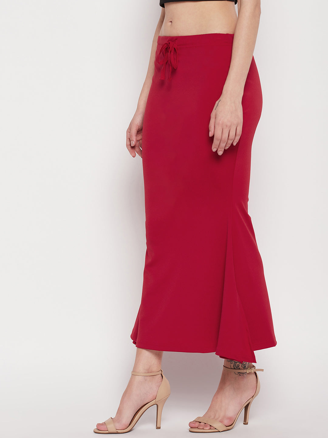 Red Petticoat Saree Shapewear Inskirt